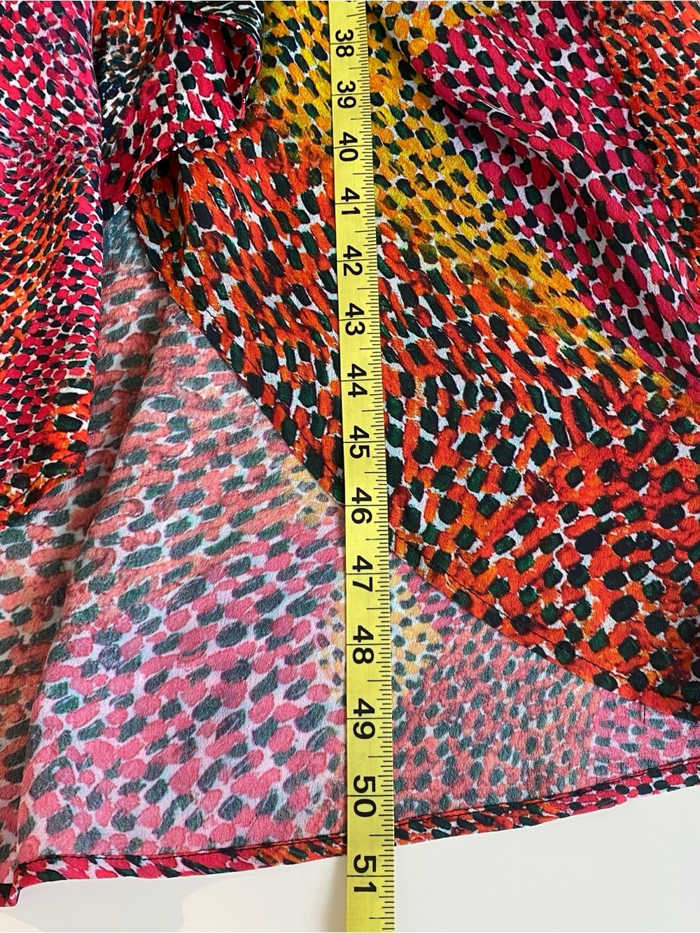 🎈Anthropologie Bl^nk Tori Wrap Dress Size XL - Picture 9 of 12